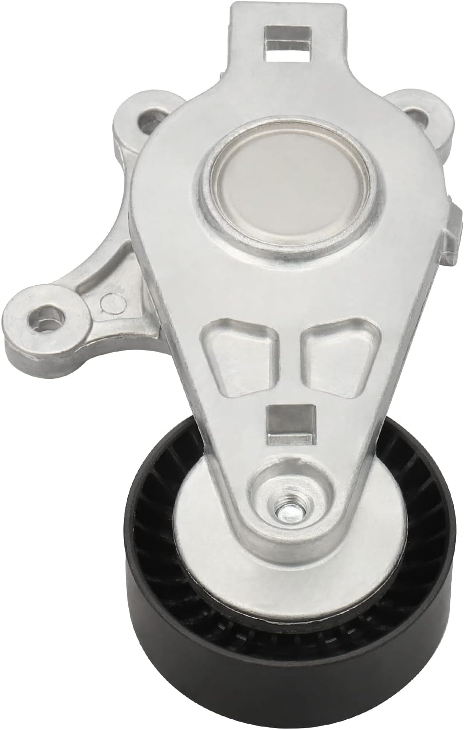 DRIVESTAR BT4E6B209CC Belt Tensioner Pulley Assembly 07-18 for Edge 11-19 Explorer 10-12 Fusion 08-15 for Mazda CX-9 for Lincoln MKS MKZ MKT 3.5L 3.7L V6
