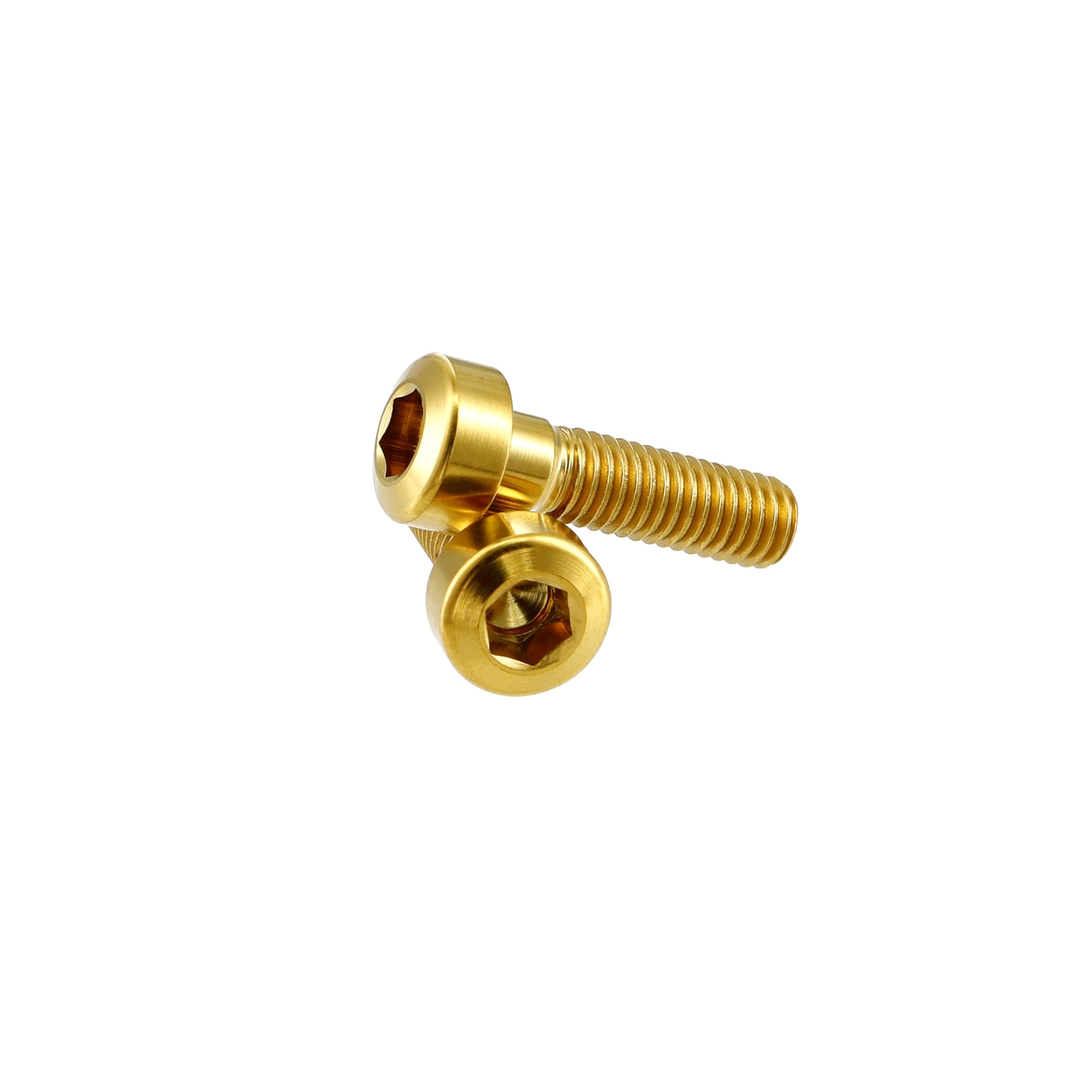 RISON-Titanium 2 Stück Titan Bremshebel Schrauben M5 - Für Shimano XT Hydraulische Bremsen