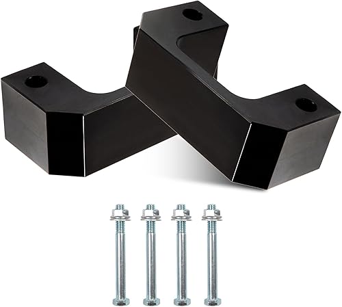 Miniatura 9 de SCITOO Elevadores de 1.5 pulgadas Kit de elevación de nivelación delantera para Chevy 1.5 pulgadas Espaciador de puntal de elevación compatible con