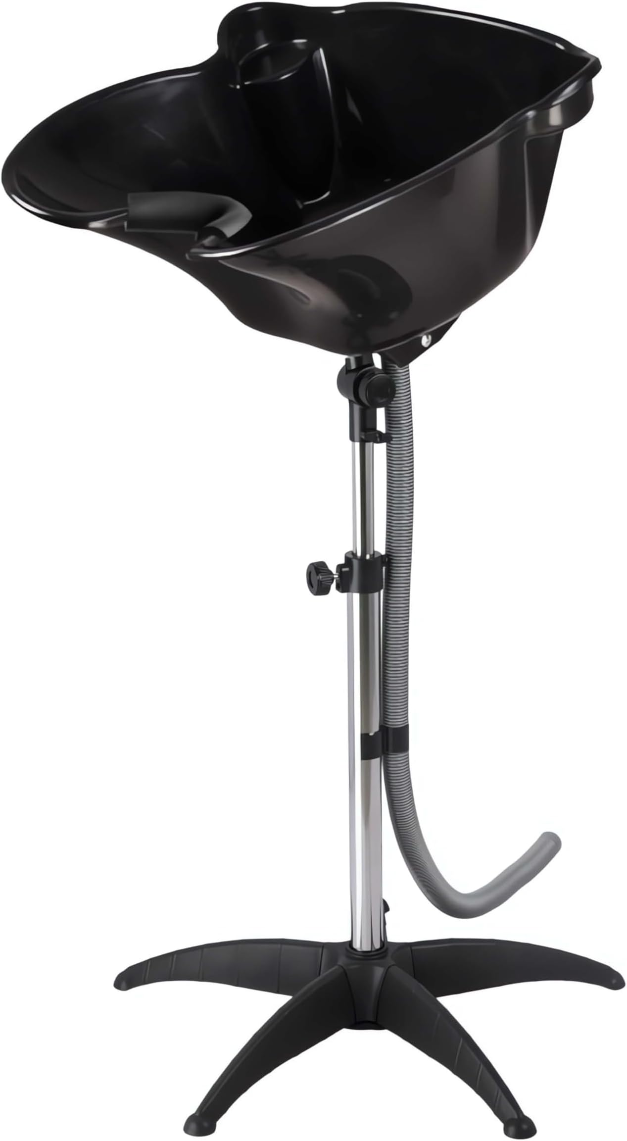Sur Pied Hairdressing Basin with Foot Black