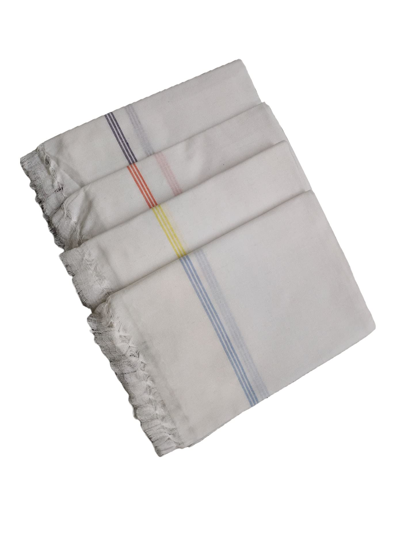 PYARO Handloom Cotton Super Soft, Smooth, Comfortable & Quick Dry Bath Towel Set 70 X 140Cm, (Pack of 4, White) (B0C4LS9T54) Amazon Price History, Amazon Price Tracker
