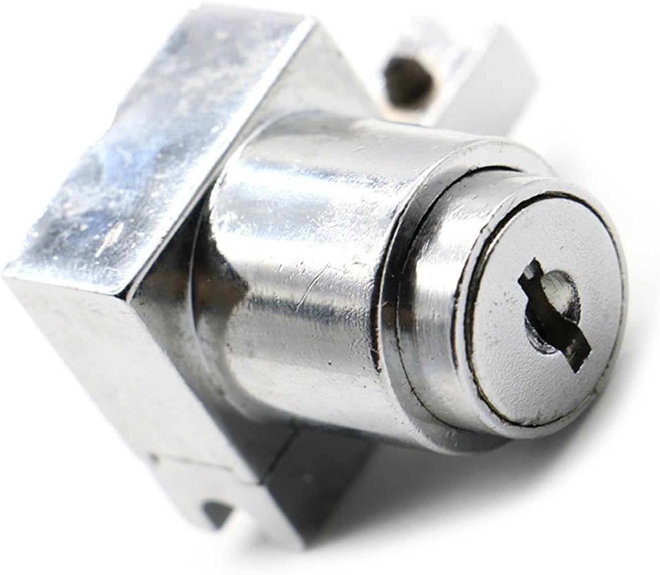 308 H Glass Lock Zinc Alloy Showcase Sliding Glass Cabinet Door Locks Furniture Hardware for 5-8mm Toughened Glass 1Pcs