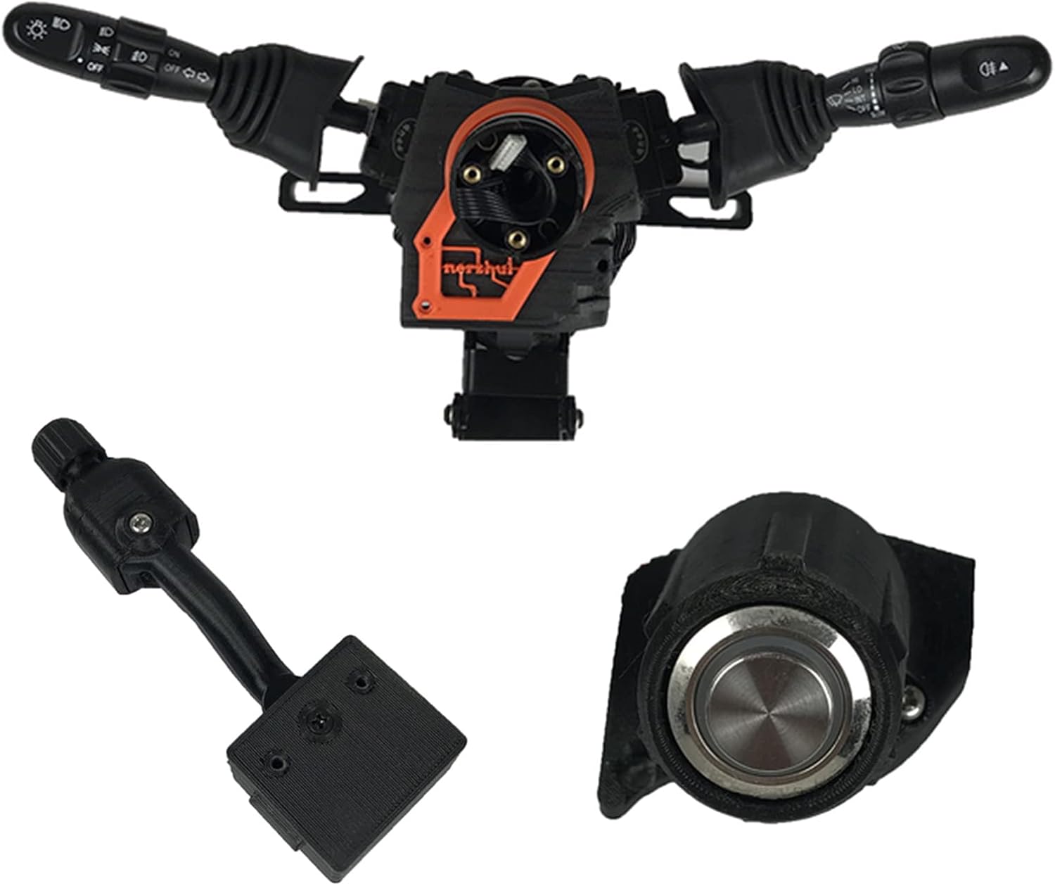 Obokidly Upgrade Type DIY Racing Simulator Steering Wheel Turn Signal