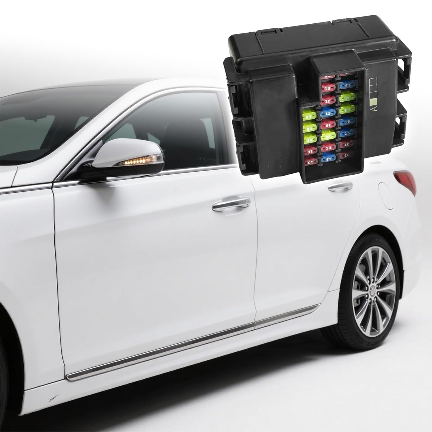 Main Relay Block Fuse Box Fit for Hyundai Sonata 2015-2017 Replacement for 91950C1624 91950-C1620