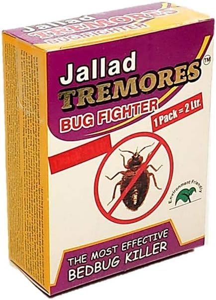Jallad TREMORES BUG FIGHTER Bed Bug Spray Powder - 10 Gram | Long Lasting Protection from Cocroach & Termite | Powerful Spray for Bugs from Plant/Home/Kitchen (Pack of 3)
