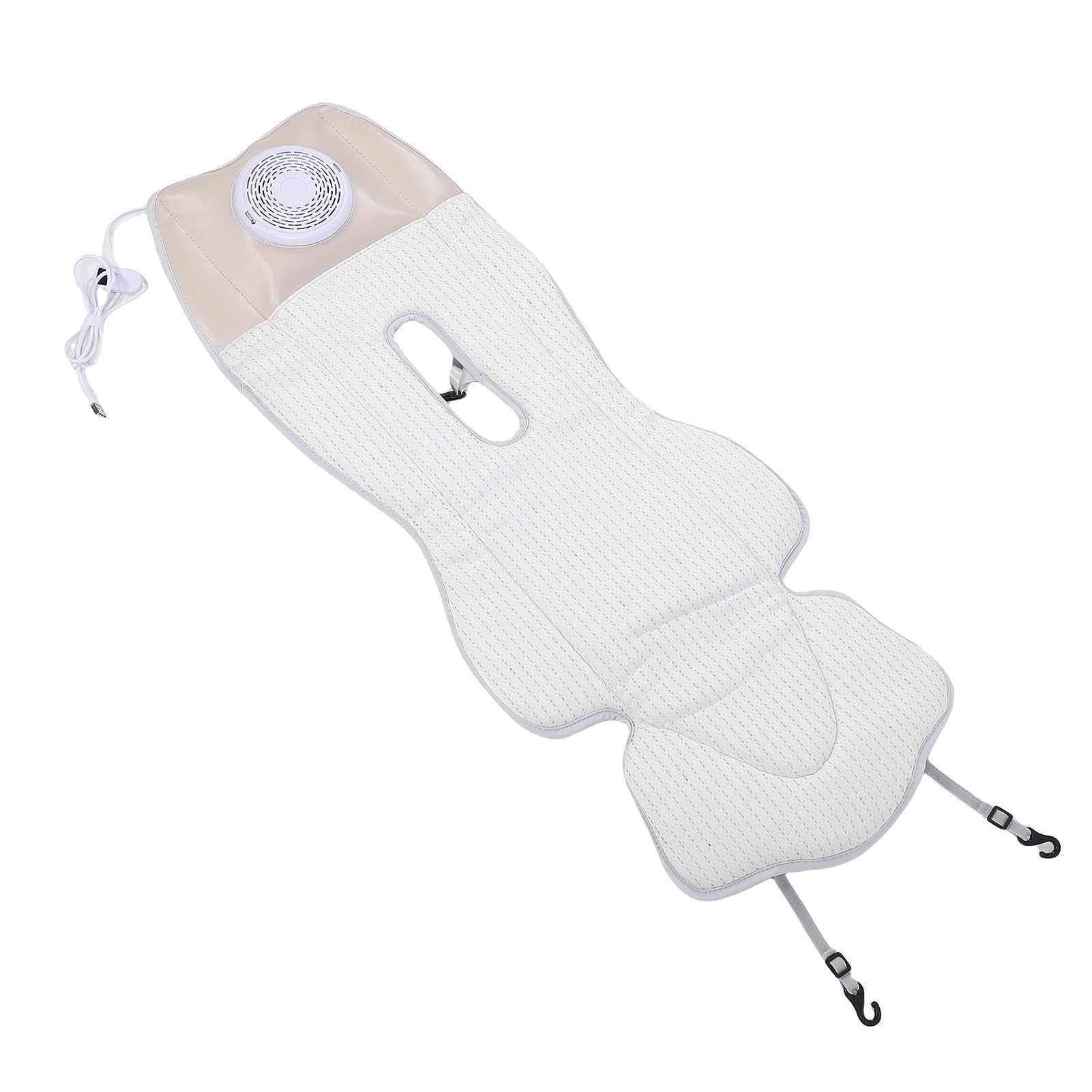 Jectse Almohadilla de Refrigeración para Cochecito de bebé con Ventilador, Forro de Cojín de Refrigeración Transpirable para Viajes en Coche, Almohadilla Enfriadora para Asiento de Cochecito de bebé