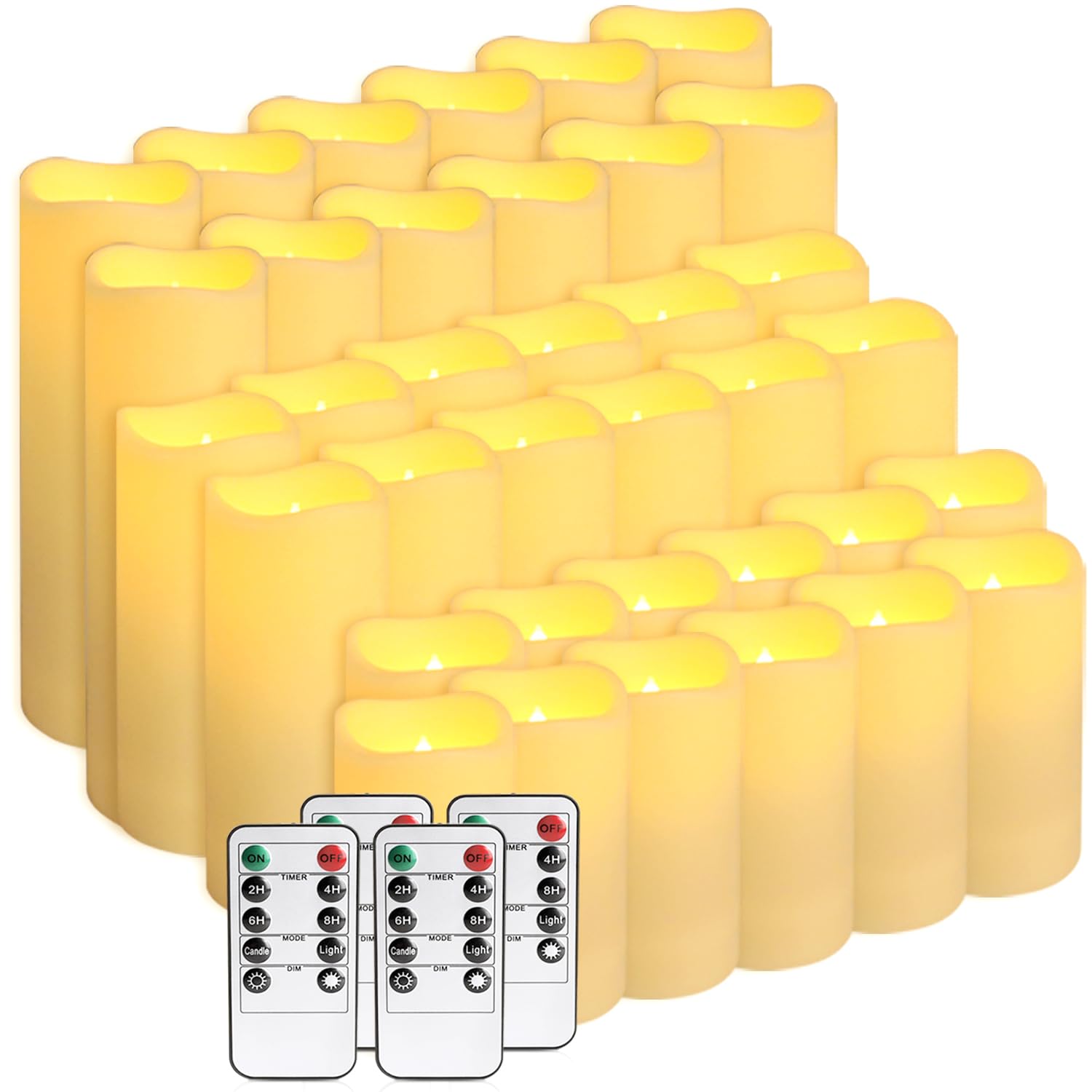 36-Pack LED Flameless Candles