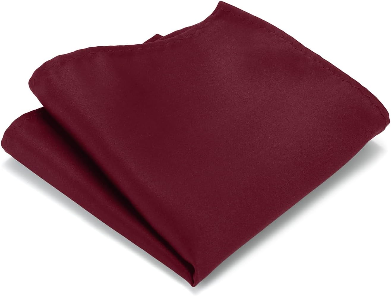 Mens Tie Set Solid Color 3.15" (8CM) Formal Necktie Pocket Square Clip and Cufflinks Business Wedding Gift Box - Image 7