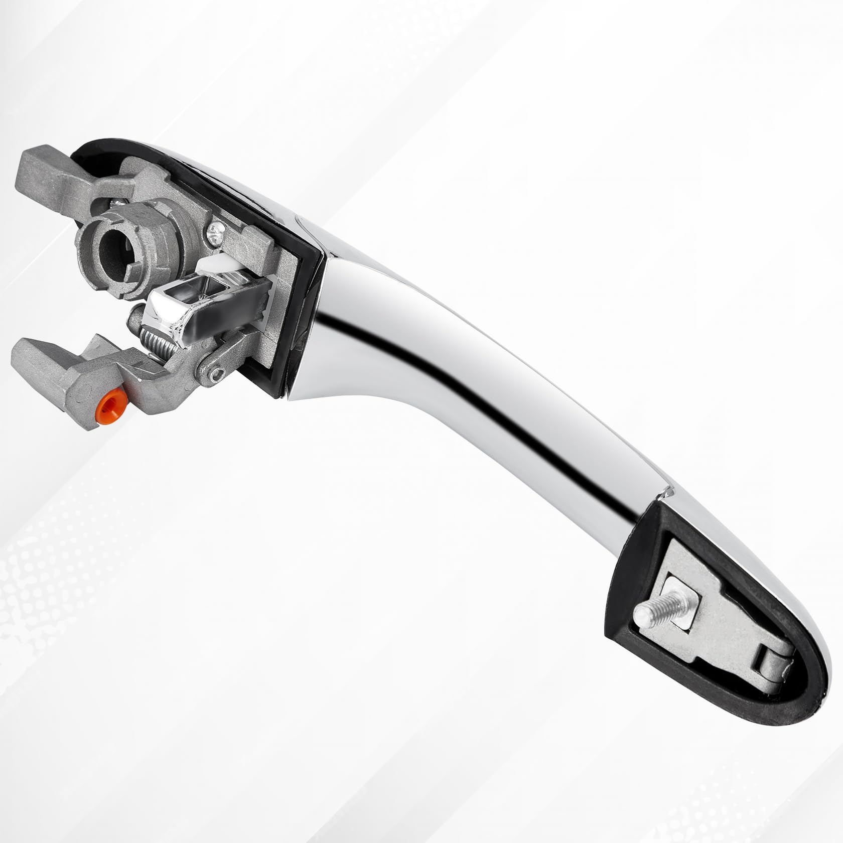 Maniglia Porta Esterna Auto, Maniglia Lato Passeggero Compatibile con F-iat 500, Battitacco Compatibile con A-barth 500, Maniglia Porta Destra 735485876 735451696