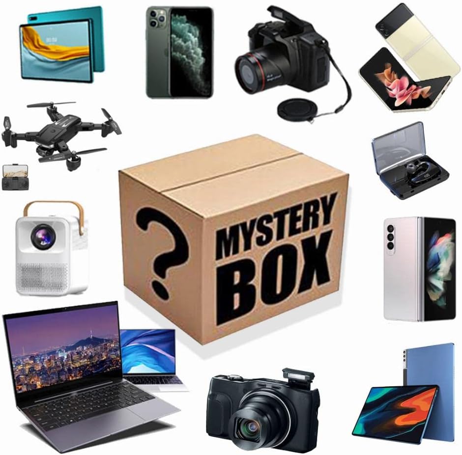 Return pallets Amazon Mystery_Box Electronics for Sale Liquidation Mystery_Boxes for Sale Electronics Buy Unclaimed Packages,a Variety of Styles Toy Storage Box_Mystery Gift-FG195