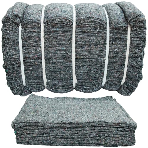 Removal Furniture Blankets Moving Van & Transit Fabric Blankets Large 200cm x 150cm (10 Blankets)