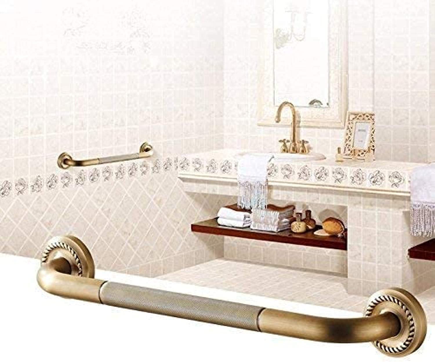 Maniglie per Doccia, ausili per WC, corrimano di Sicurezza Senza Barriere in Bagno, Barre di Supporto di Sicurezza, tiranti di Supporto Antiscivolo per disabili, Adatto per Hotel, corridoi,