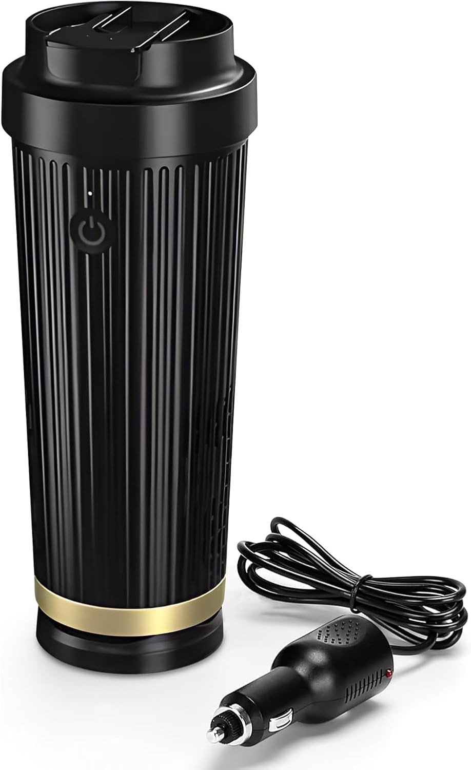 Heated Cup,Car Cup Holder,Intelligent Cooler Mug|One Touch Switch|12 OZ Coffee Mug|Car Smart Heating & Cooling Bottle,Car Coffee Warmer,Chirstmas Gift for Parents and Friends