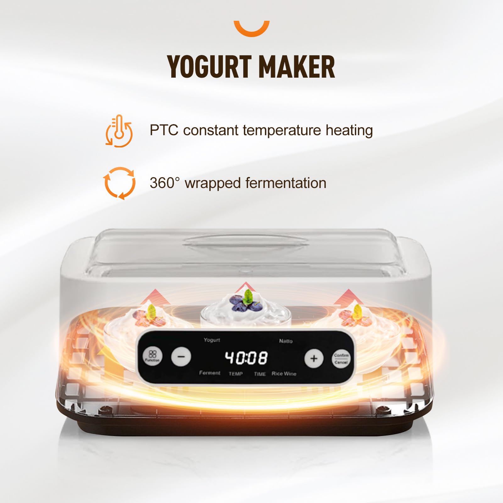 Yaourtière Électrique Multifonction