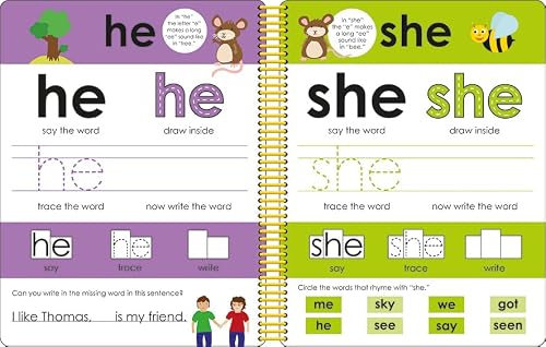 Wipe Clean: Learning Sight Words: Includes a Wipe-Clean Pen and Flash Cards! (Wipe Clean Learning Books)