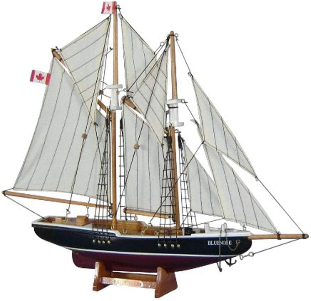 Hampton Nautical Bluenose Sailboat, 17"
