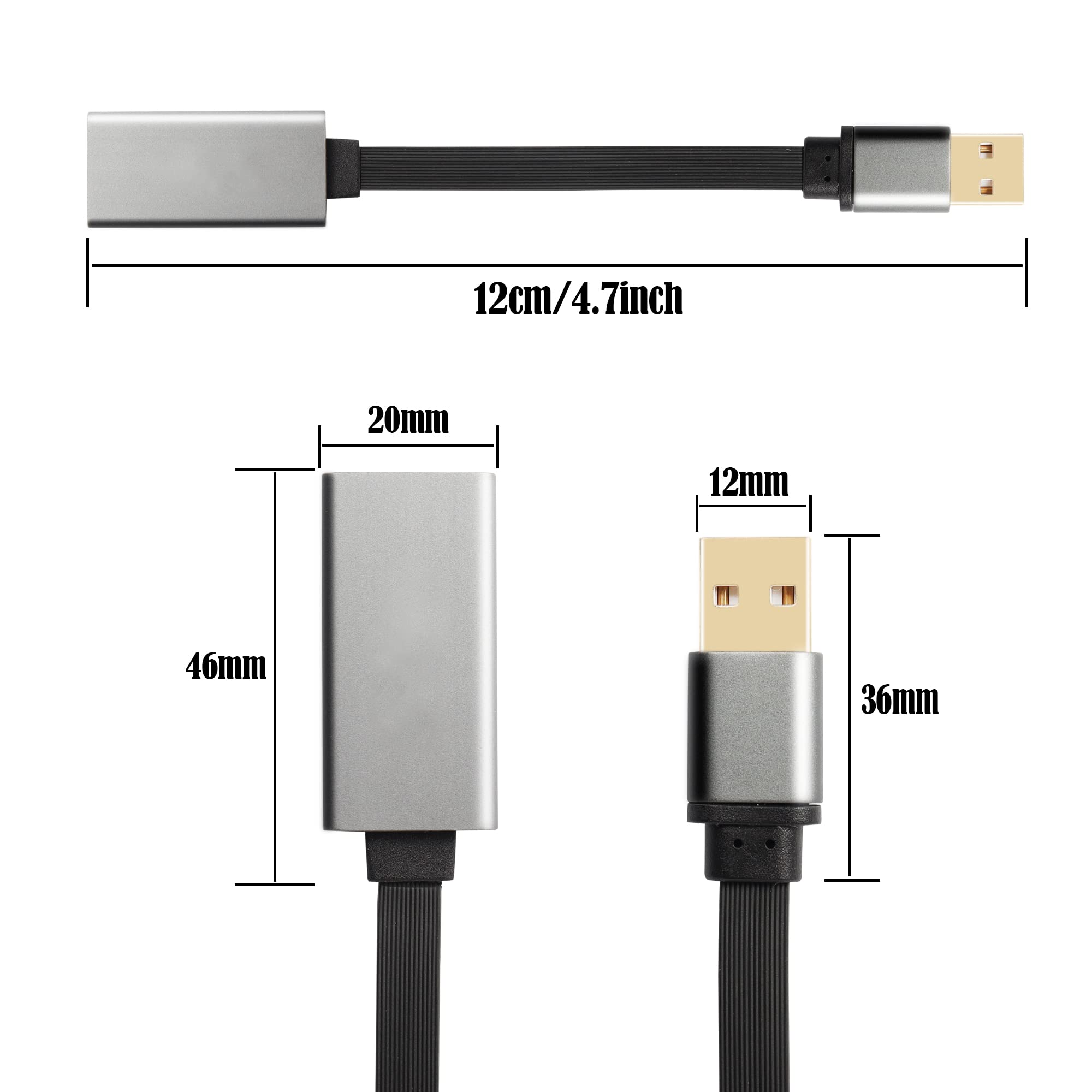 GINTOOYUN USB Vers Adaptateur Audio Optique Usb A Vers Fibre Optique Port Spdif Connexion 2/6