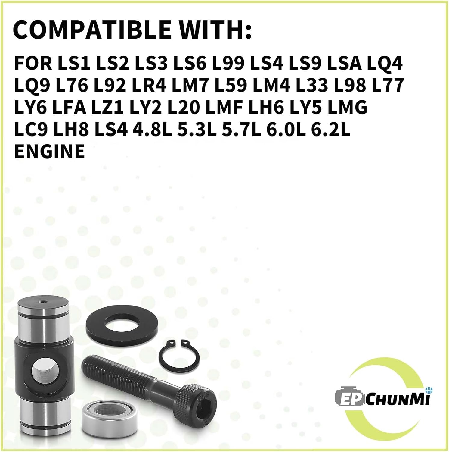 LS Rocker Arm Trunion Kit with upgraded bolt Fits GM LS1 LS2 LS3 LS6 4.8 5.3 5.7 6.0 6.2L Engines