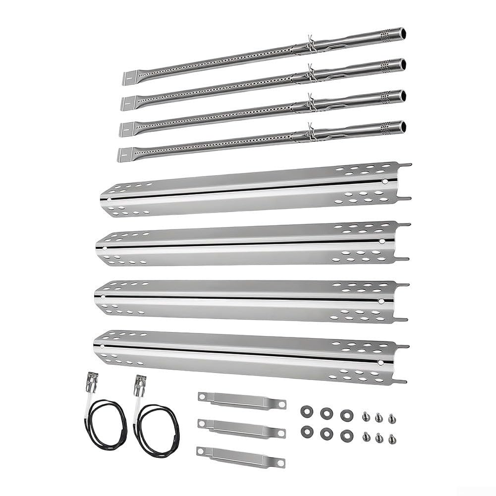 4 per tubi Bruciatore Acciaio per Charbroil Grill 4 per tubi | Acciaio , resistenza alte temperature, anti-ruggine, lunga durata, 4 inclusi