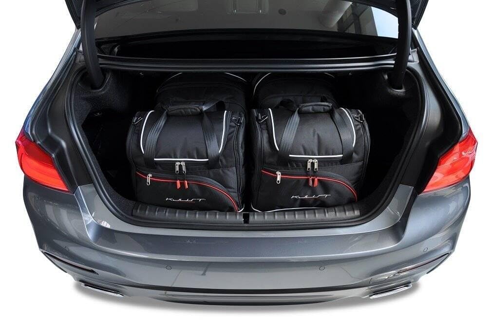 KJUST Dedizierte Reisetaschen 4 stk kompatibel mit BMW 5 LIMOUSINE G30 2016-2023