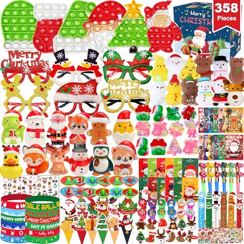 Fumogym 358PCS Christmas Toys for Party Favors , Goodie Bag