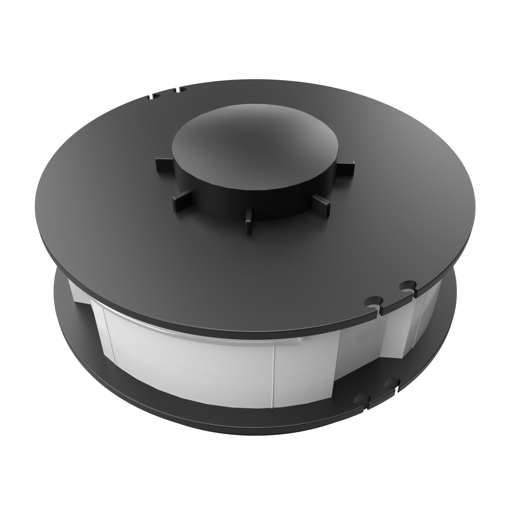 Bobina de desbrozadora | compatible con desbrozadora Ferrex F-ERT 450-2 | F-ERT 450-1 | Juego de bobinas de repuesto de doble hilo 6 piezas