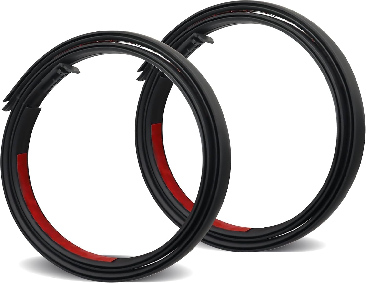 1Pair Roof Molding Drip Weatherstrip Car Side Trim Seal Strip for Toyota | for Tundra 4 Full Doors Crew Cab 2007-2021 Replace 75552-0C060 Left / 75551-0C060 Right(Not Fit Double Cab)