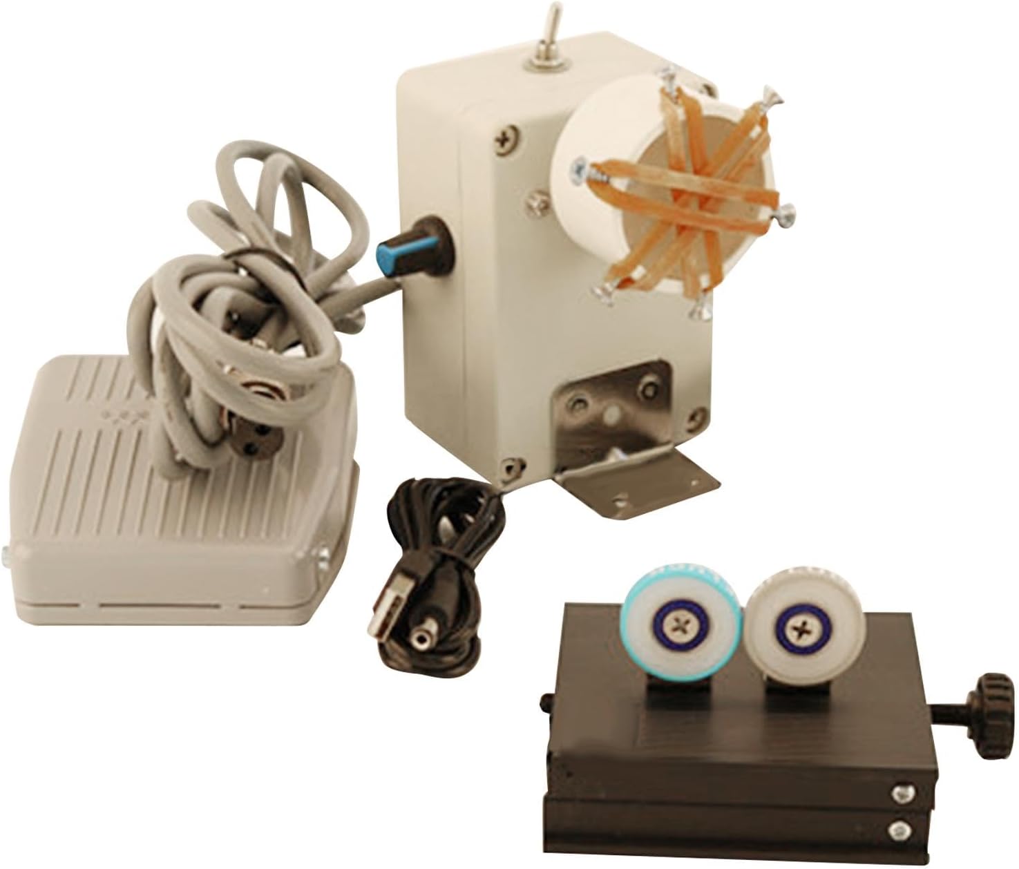 Yiju DIY Winding Machine Fishing Tools Rod Wrapping Epoxy Painting Pole Support Stand Professional Rod Building Tool Accessories