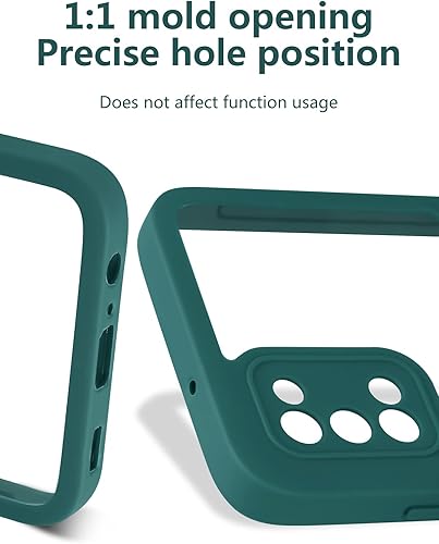 Miniatura 5 de Funda compatible con Realme 7 Pro, compatible con Realme 7 Pro, protector de pantalla integrado 2 en 1, color verde