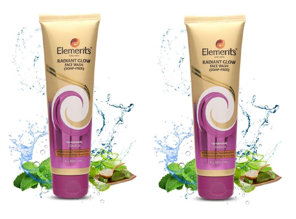 Radiant Glow Face Wash Soap Free-100G (Pack Of 2)