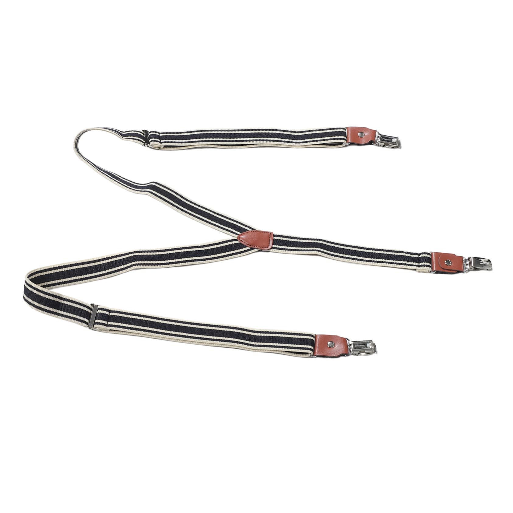 Ipetboom 's Blue Suspenders Elastic Adjustable Straps for Comfort Posture Support