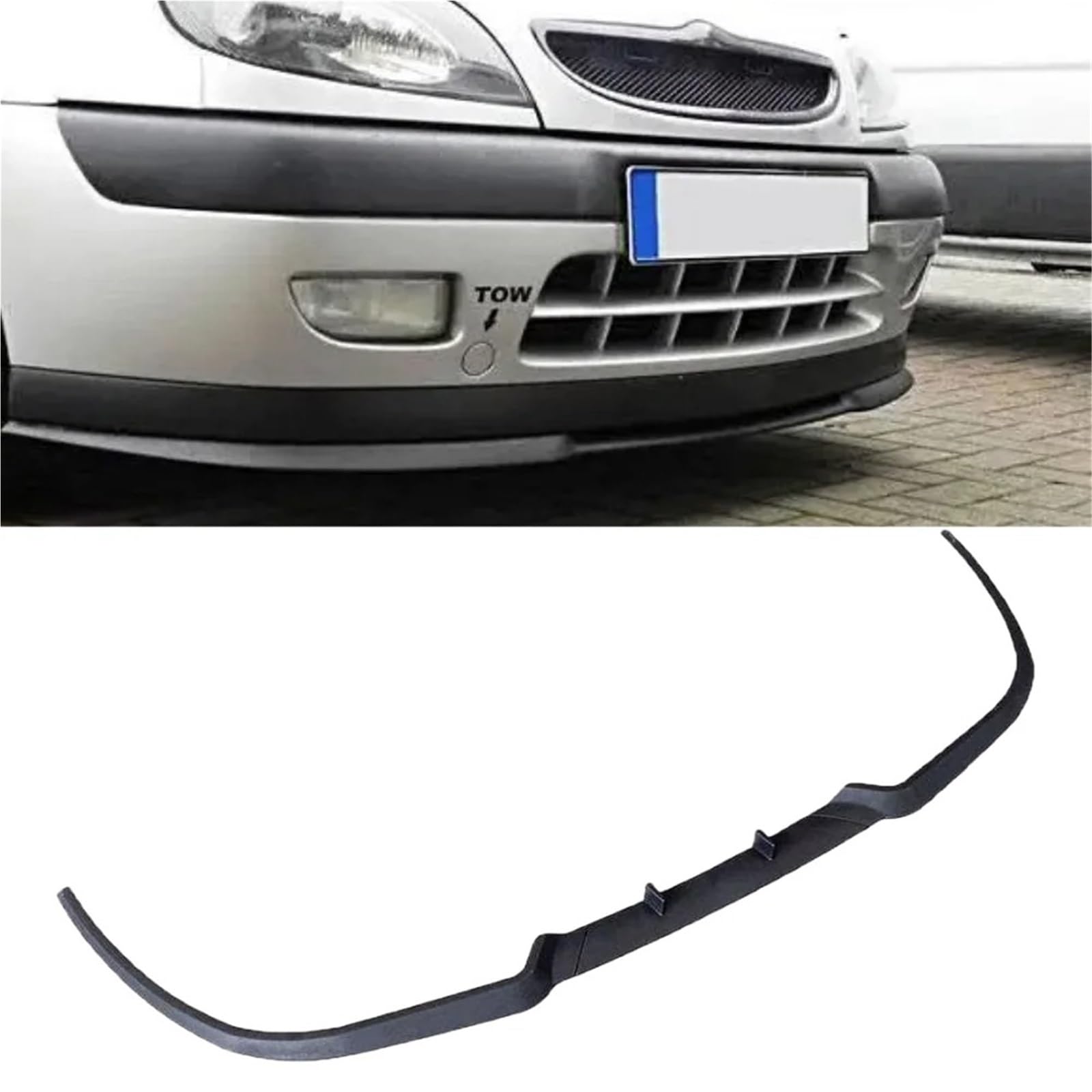 Auto Labbro Spoiler Le Migliori Offerte Per 3 Pezzi Spoiler ANTERIORE PARAURTI Labbro Body Kit Protezione Tuning Sport Per Citroen Saxo
