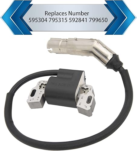 Miniatura 3 de 595304 Bobina de encendido Magneto Armature, para BS 799650 592841 795315 17HP 17.5HP 19.5HP 20HP Intek OHV Engine Poulan Craftsman MTD Troy-Bilt