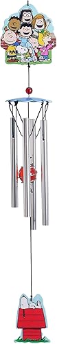 Miniatura 24 de Spoontiques Carillón de viento de cacahuetes, decoración de jardín al aire libre, campanillas decorativas para decoración de patio, jardín, patio