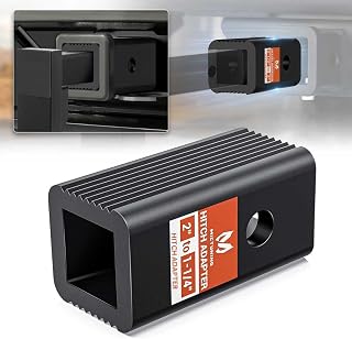 MICTUNING 2 to 1-1/4 Inch Hitch Receiver Adapter Reducer Sleeve