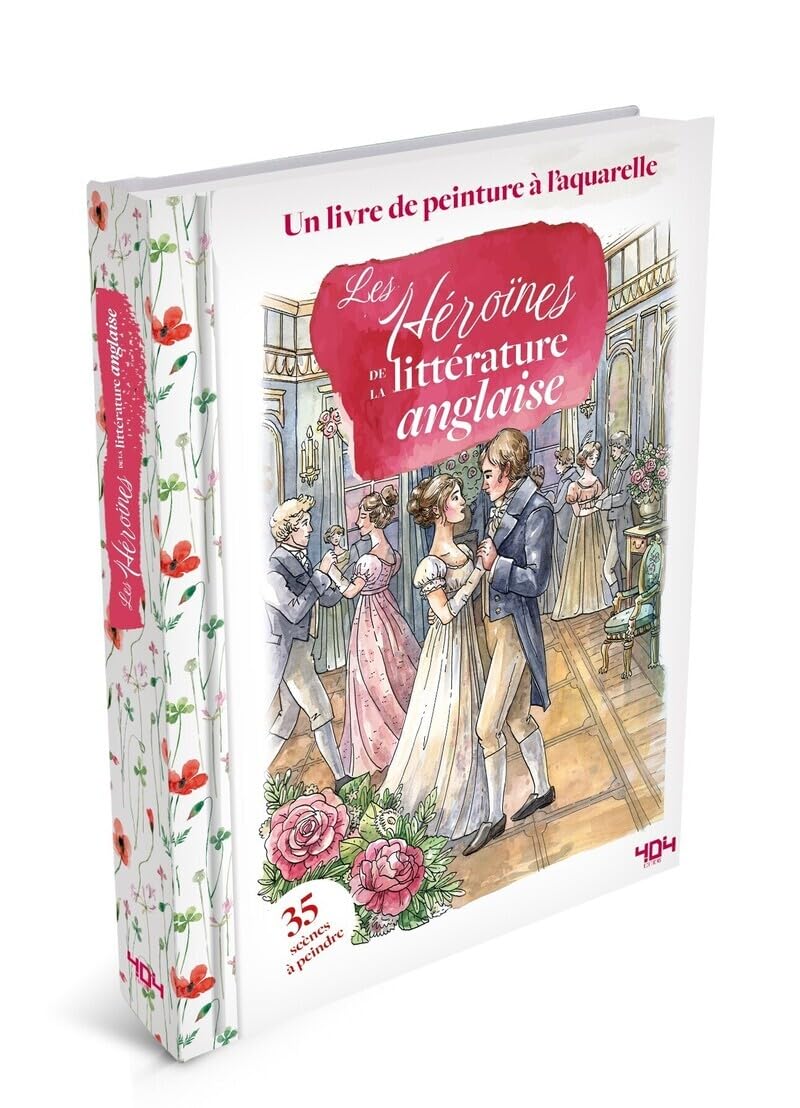 Héroïnes de la littérature anglaise - 35 scènes à peindre à l'aquarelle