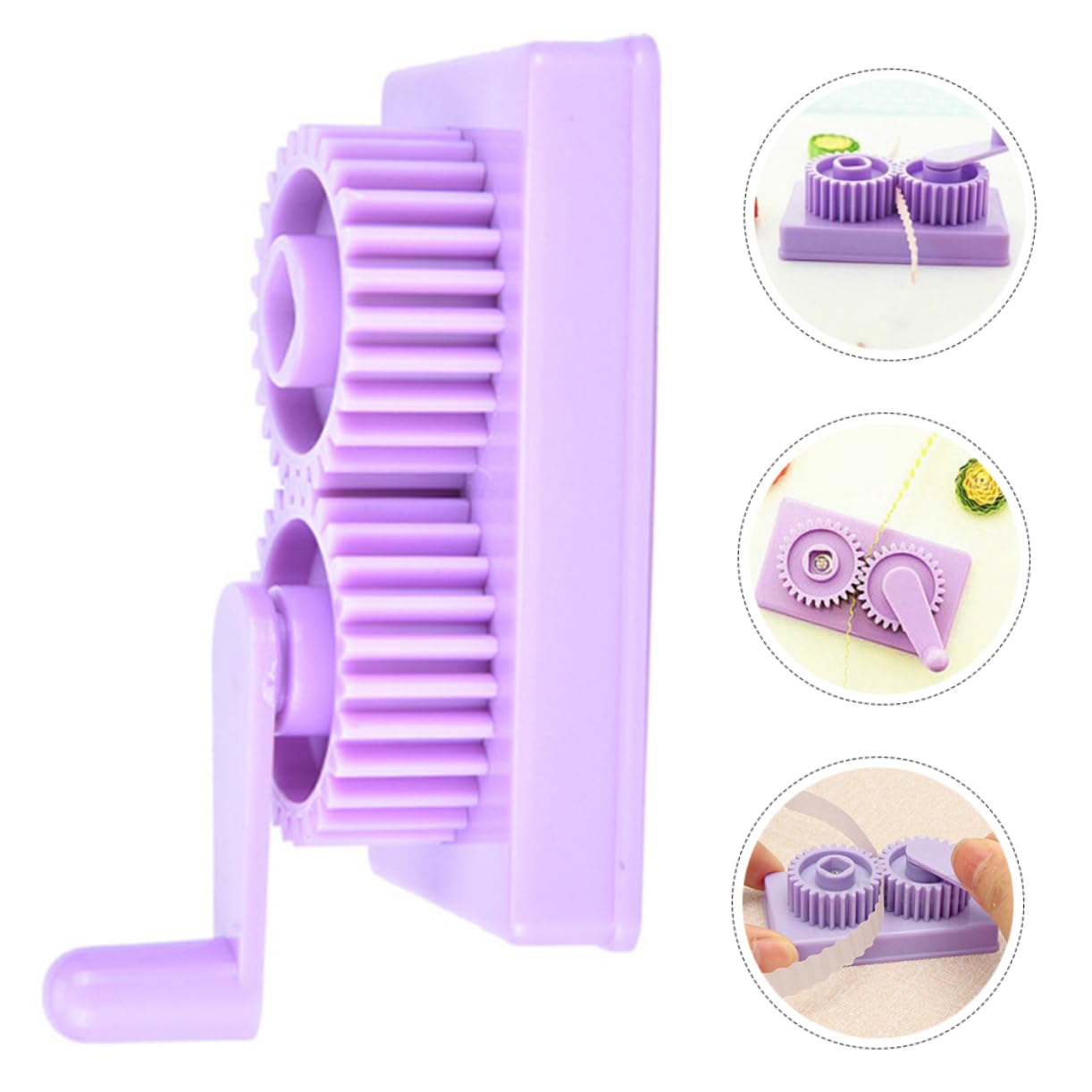 DOITOOL 5 Pezzi Strumento per Quilling Piegatore Mano per Creare Forme Ondulato Attrezzo Fai da Te per Decorazioni e Biglietti Carta Leggero e Pratico per Iniziare con Quilling