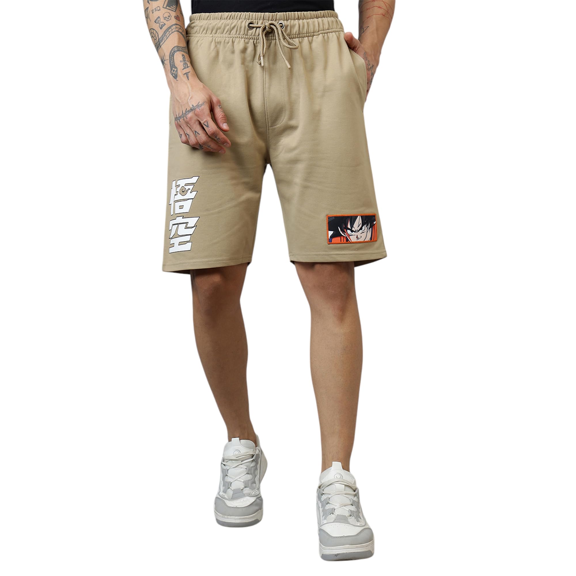free authority Official Dragon Ball Z Printed Regular Fit Shorts for Men-picture-19