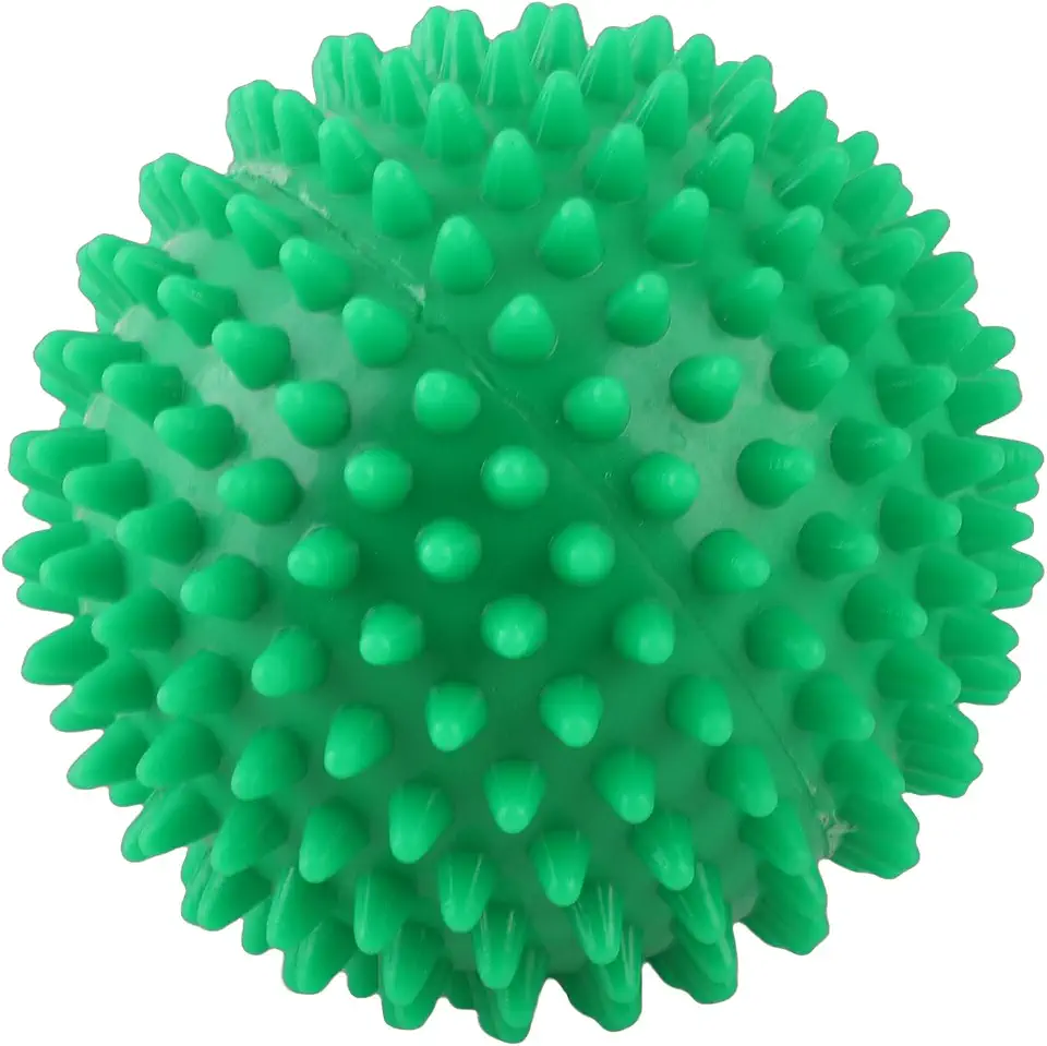 "Massage Roller" Durable Plastic Spiky Ball for Muscle Relaxation Fitness Athletes 2 Pack (Large size 9cm)