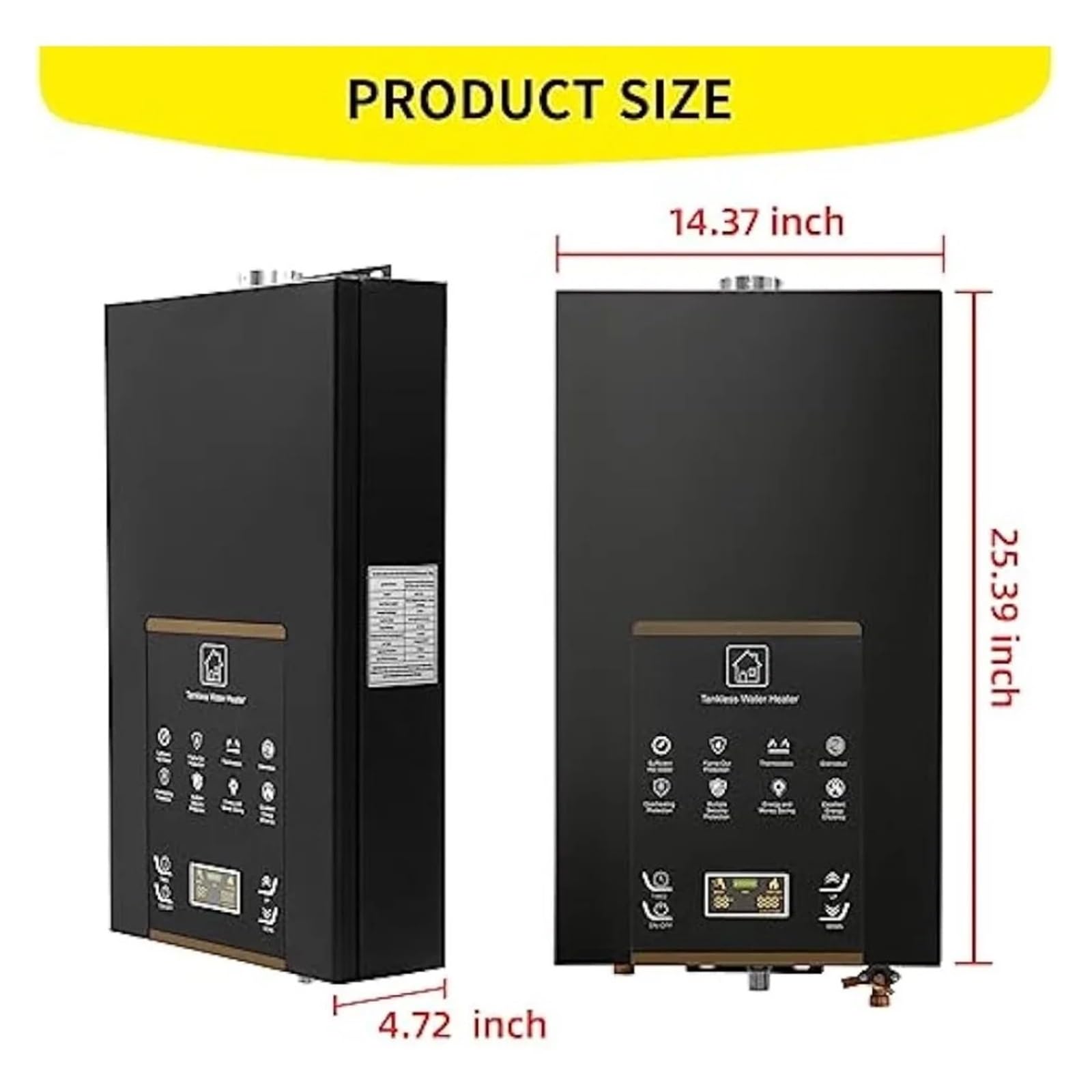 Podgrzewacz Wody, Bezzbiornikowy Podgrzewacz Wody Na Propan, Natychmiastowy Gorący Podgrzewacz Wody Na Gaz Propan, Natychmiastowy Elektryczny Podgrzewacz Wody Kran