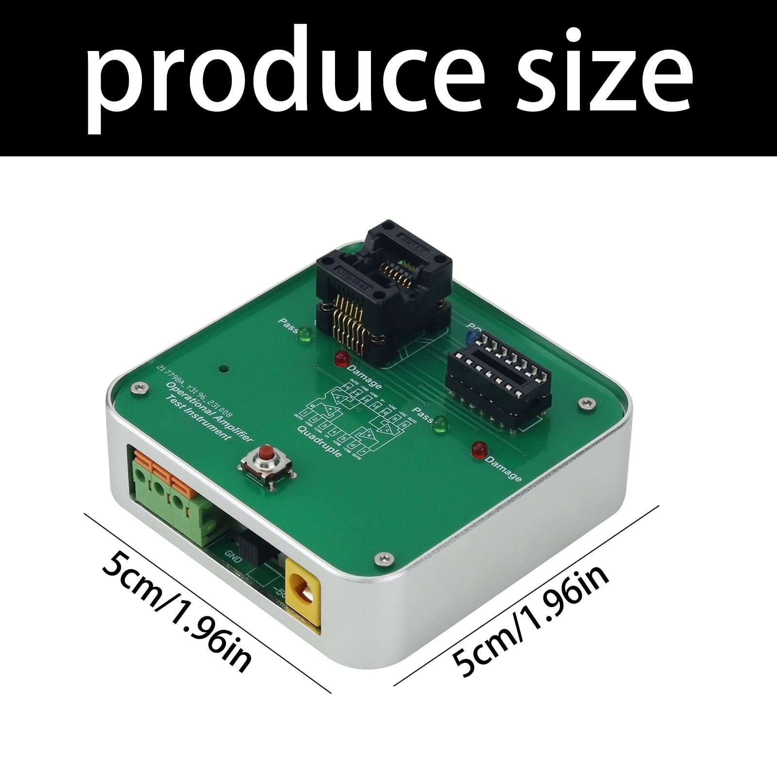 Strumento analitico dell'amplificatore del grado di manutenzione con il tester funzionale automatico dell'amplificatore di errore e di calibratura