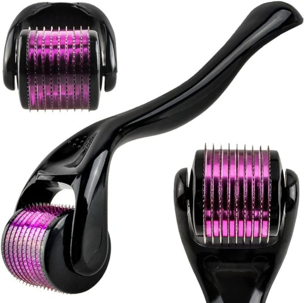 Derma Roller 0,3 mm – Baard- en haarmassageapparaat – Derma Roller Face