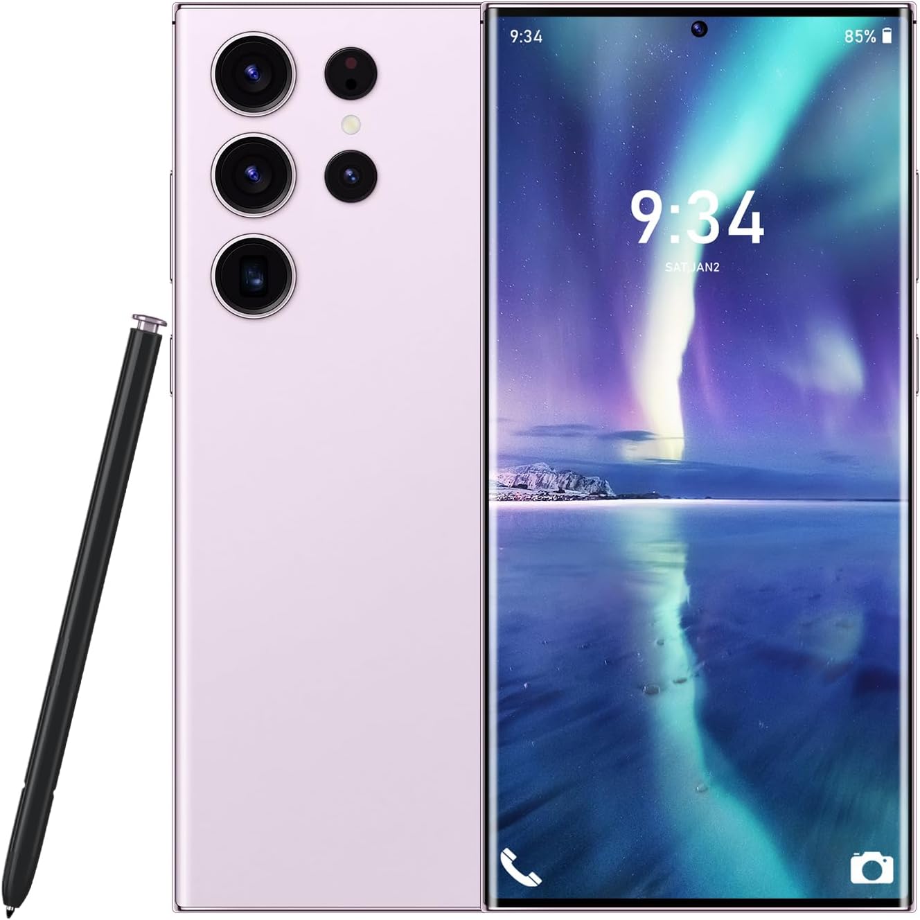 I23 Ultra Unlocked Cell Long Battery Life 6.82" HD Screen (Purple)