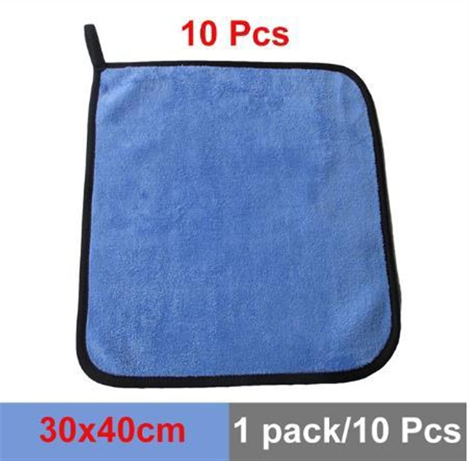 3/5/10 pezzi Asciugamano in microfibra per lavaggio auto extra morbido Panno per asciugatura per pulizia auto Panno per la cura dell'auto Asciugamano per lavaggio auto (Colore : Argento, Materiale :