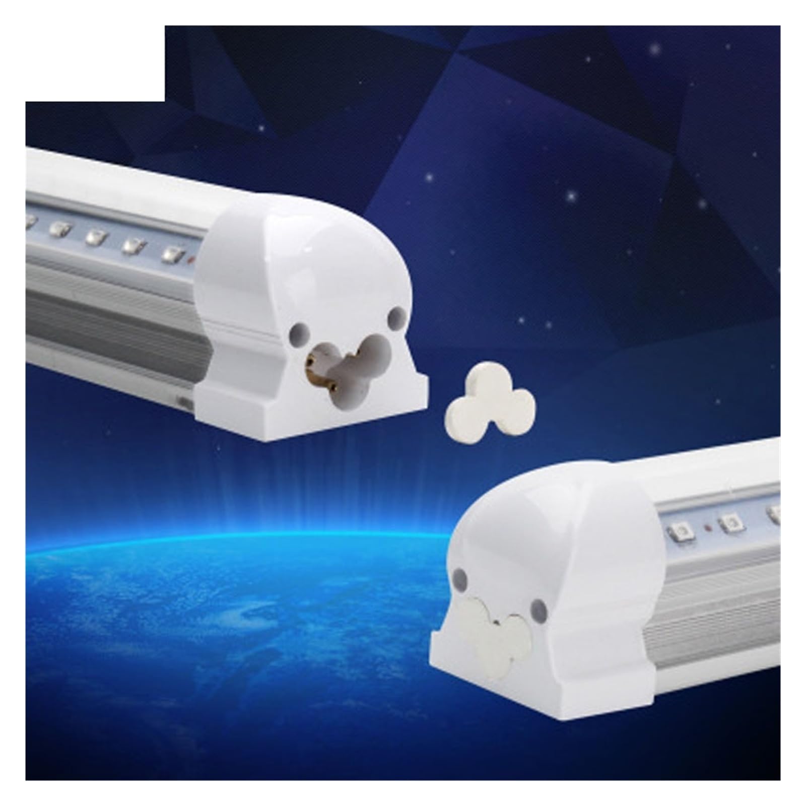 Lampe UV LED 10 W à polymérisation violette, 365 nm, 405 nm, 395 nm, détection fluorescente, sans ombre, for colle, huile verte et résine Avec une efficacité de durcissement élevée(White_365nm)