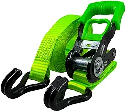 Cinta Catraca Para Amarração De Carga Gancho J 4 Metros 900Kg Reforçada NEVVO