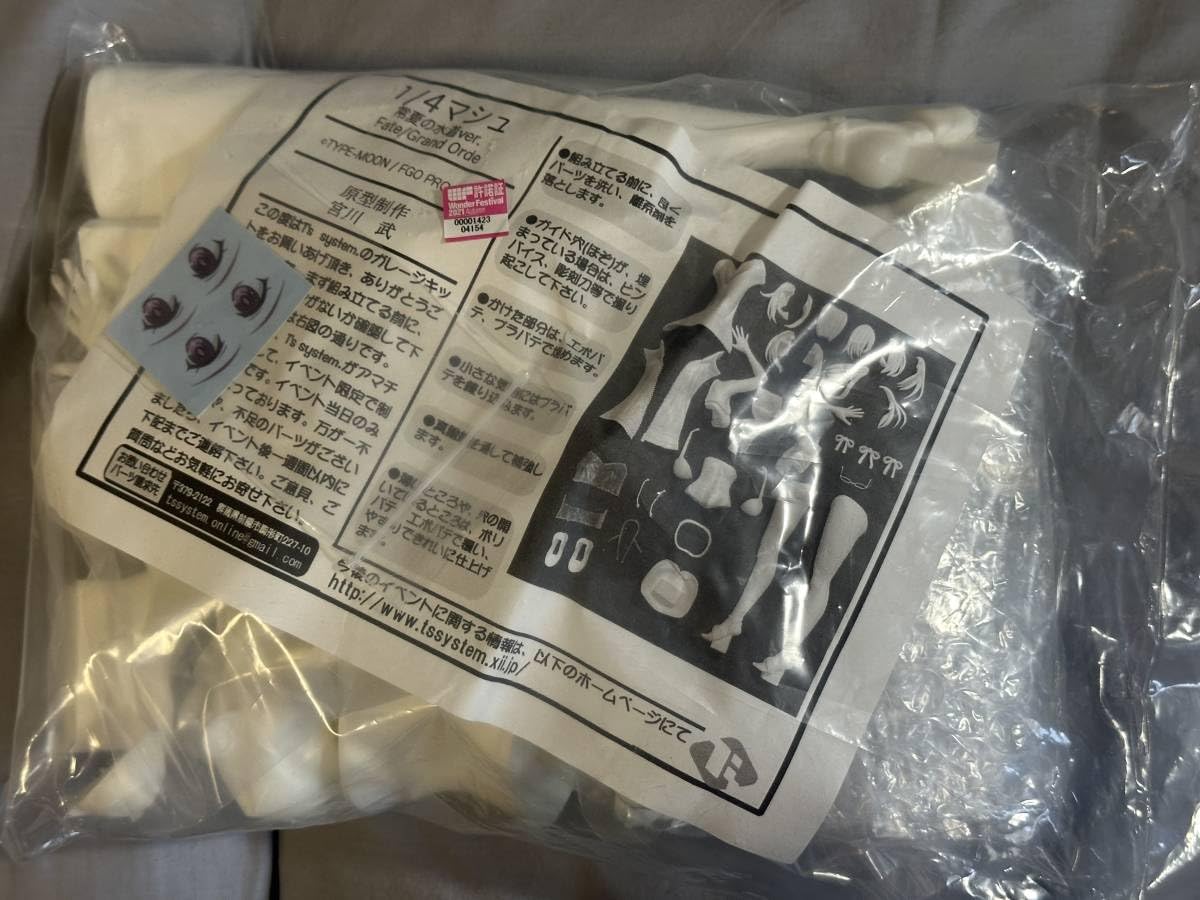 Amazon.co.jp: 未組立 ガレージキット T's system. 1/4 マシュ 常夏の