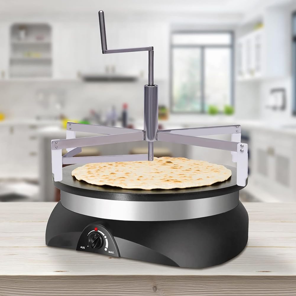Narzędzie do roztrząsania naleśników i pizzy ze stali nierdzewnej 40 cm do gotowania i pieczenia, idealny do kuchni lub restauracji