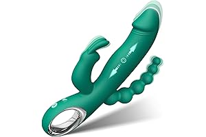 Thrusting Dildo Rabbit Vibrator for Women and Games