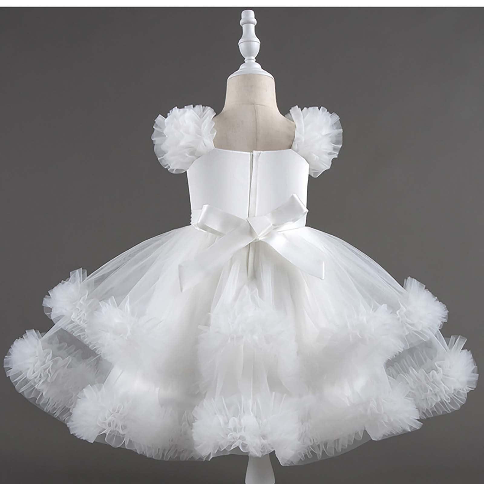 HLTYGWX Kleider Mädchen Rock Kleider Mädchen Kleider Mädchen Festliches Partykleid Tutu Kleid für Geburtstagsauftritt